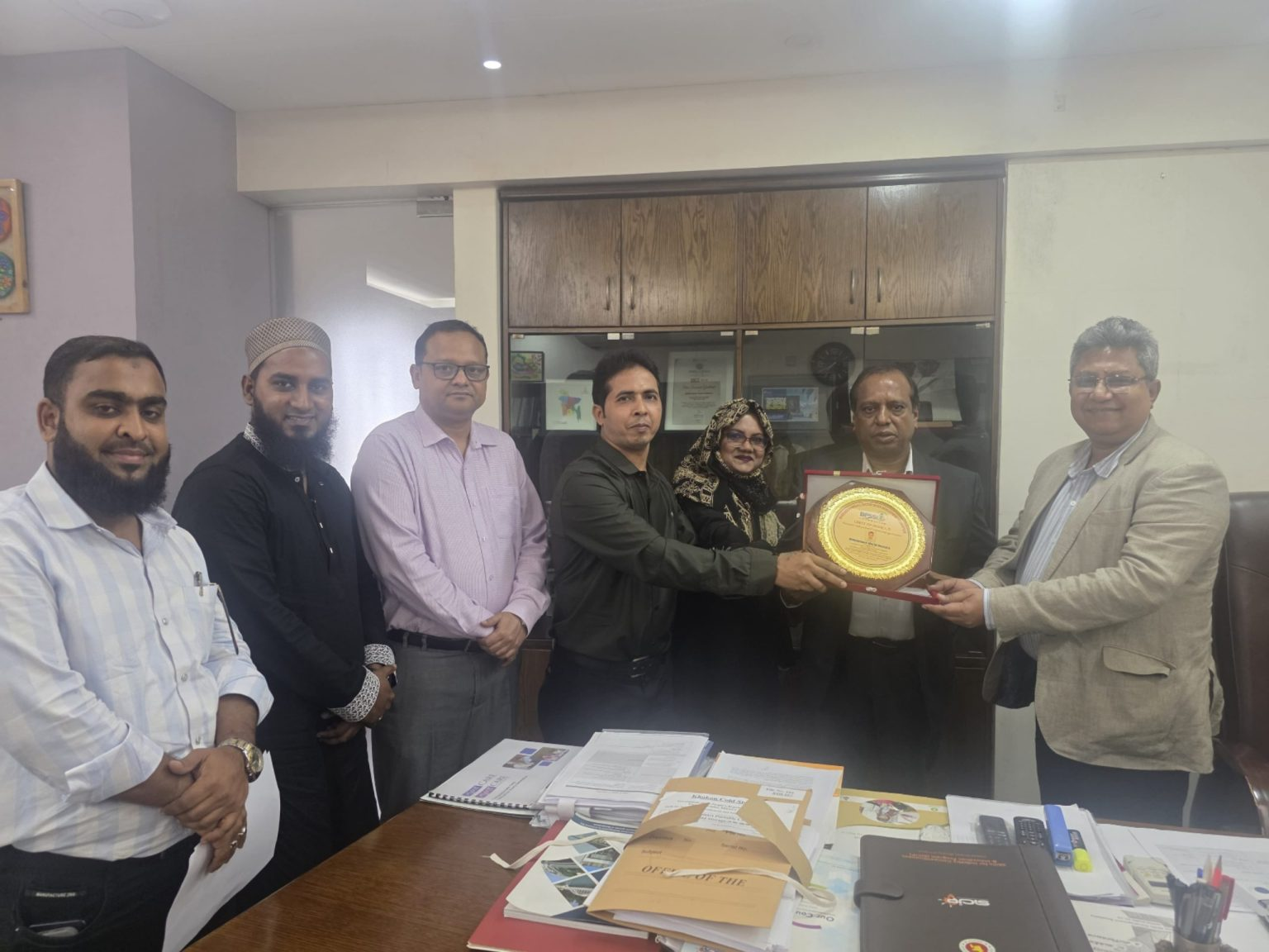 BPSSD Foundation Meets SICIP Executive Program Director Mohammed Walid Hossain
